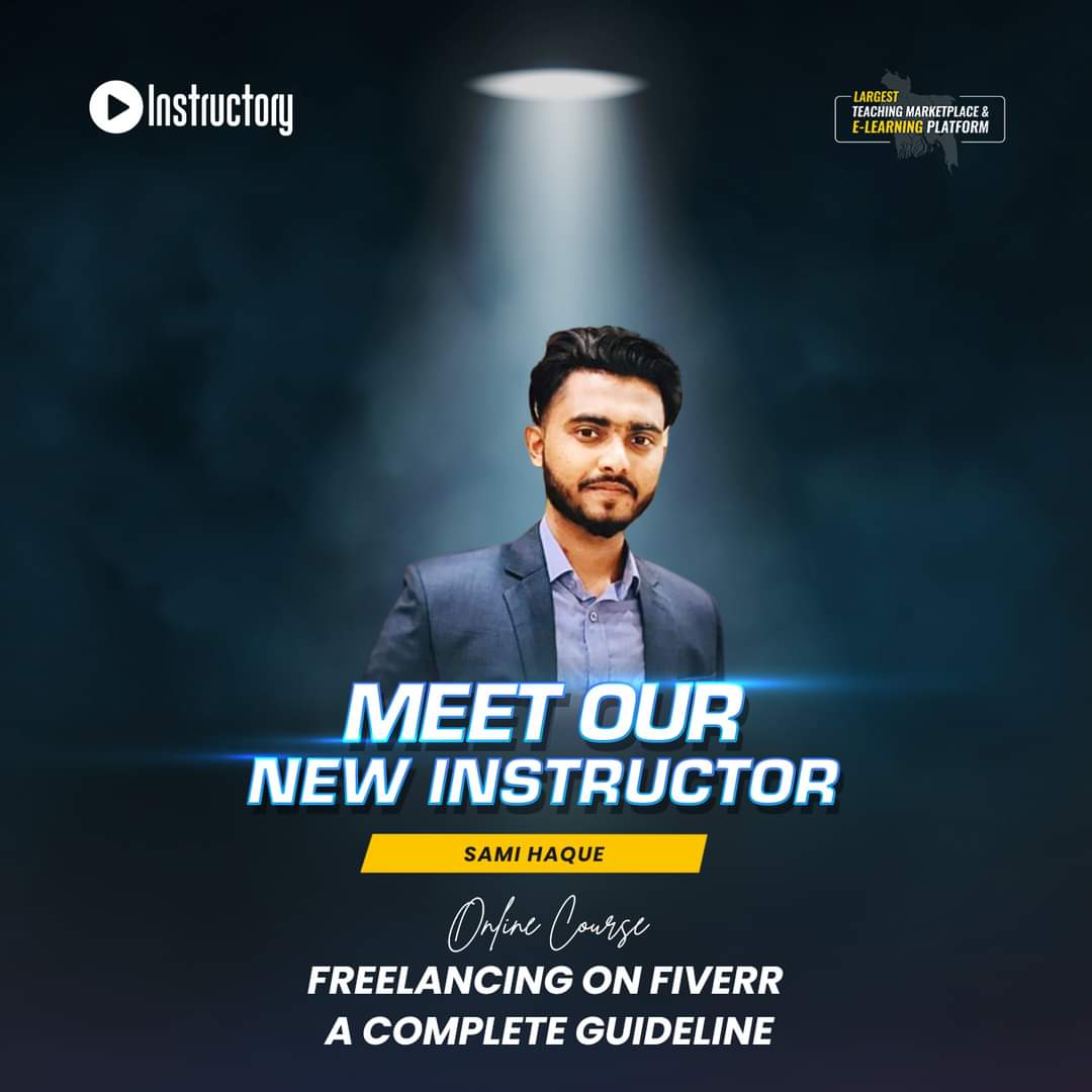 Sami Haque as an instructor and educator